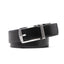 Reversible Gradient Edge No-Tooth Auto-Lock Buckle Men's Belt