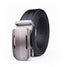 Sports Car Style Crocodile Texture Ratchet Buckle Men's Belt