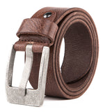 Men’s Genuine Leather Casual Dress Jeans Belts for Men 1.5inch Wide