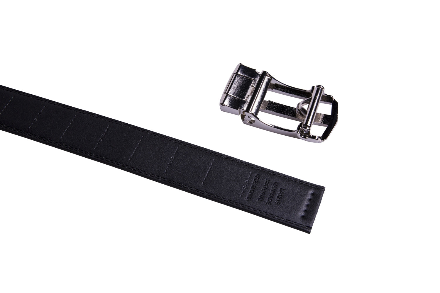 Minimalist Hollow Ratchet Buckle Business Belt for Men