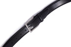 Single Prong Buckle Business Leather Belt for Men