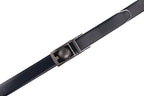 Men's Reversible Golf Belt – Two-Tone Leather Belt with Magnetic Ball Markers