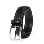 Men's Classic Leather Pin Buckle Belt – Business Casual Everyday Belt