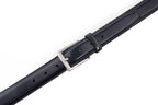 Men's Classic Leather Pin Buckle Belt – Business Casual Everyday Belt