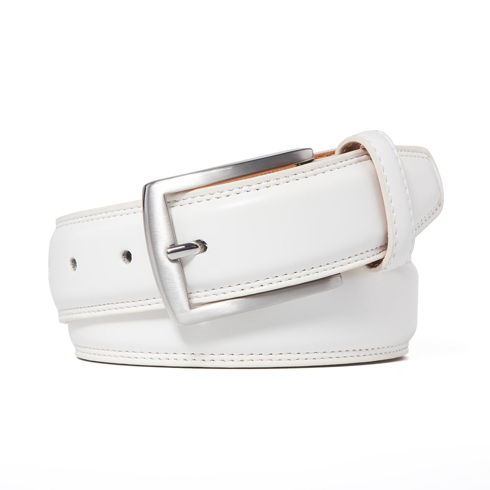 Men's Classic Leather Pin Buckle Belt – Business Casual Everyday Belt