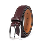 Men's Classic Leather Pin Buckle Belt – Business Casual Everyday Belt