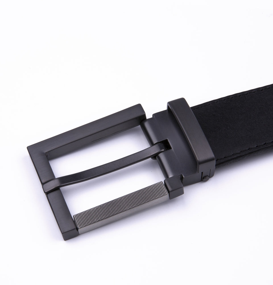 Men's Full Grain Genuine Leather Belt Dress Casual Belts for Men