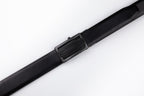 Reversible No-Ratchet Auto-Lock Buckle Business Leather Belt for Men