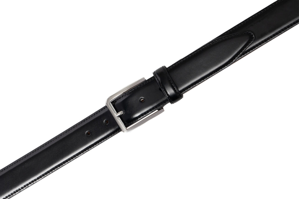 Men's Leather Belt – Classic Pin Buckle Business Casual Belt