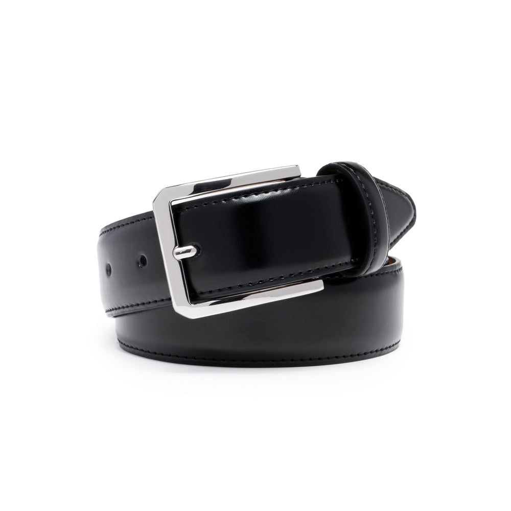 Men's Leather Belt – Classic Pin Buckle Business Casual Belt Main image