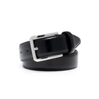 Men's Leather Belt – Classic Pin Buckle Business Casual Belt