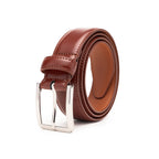 Men's Leather Belt – Classic Pin Buckle Business Casual Belt