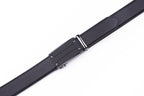 Minimalist Textured Ratchet Buckle Business Belt for Men