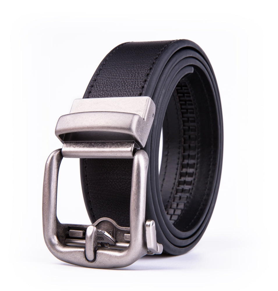 Vintage Pin Buckle Ratchet Teeth Men's Belt Secondary image