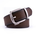Vintage Pin Buckle Ratchet Teeth Men's Belt