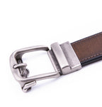 Vintage Pin Buckle Ratchet Teeth Men's Belt