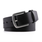 Minimalist Single Prong Top Grain Leather Men's Belt