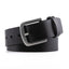 Minimalist Single Prong Top Grain Leather Men's Belt