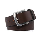 Minimalist Single Prong Top Grain Leather Men's Belt