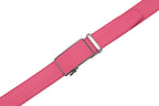 Carbon Fiber Texture Red Teeth Ratchet Buckle Business Belt for Men