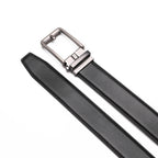 Ratchet Buckle Business Leather Belt for Men