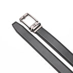 Ratchet Buckle Business Leather Belt for Men