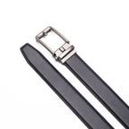 Ratchet Buckle Business Leather Belt for Men
