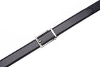 Ratchet Buckle Business Leather Belt for Men
