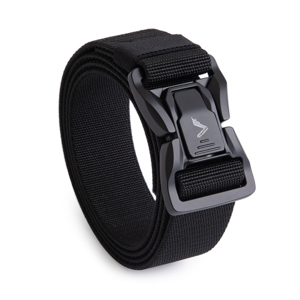 Tactical Quick Release Elastic Nylon Belt for Men