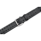 Mens Classic Genuine Leather Belt Jeans Solid Belts for Men 1.5inch Width