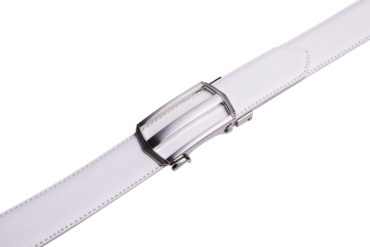 Minimalist Hollow Ratchet Buckle Business Belt for Men